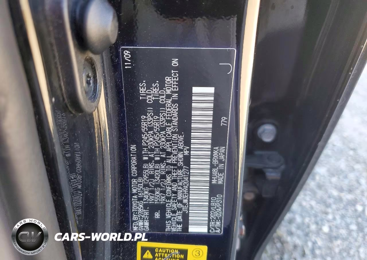 2010 Toyota Highlander Hybrid Limited VIN:JTEJW3EH9A2041277 - 13