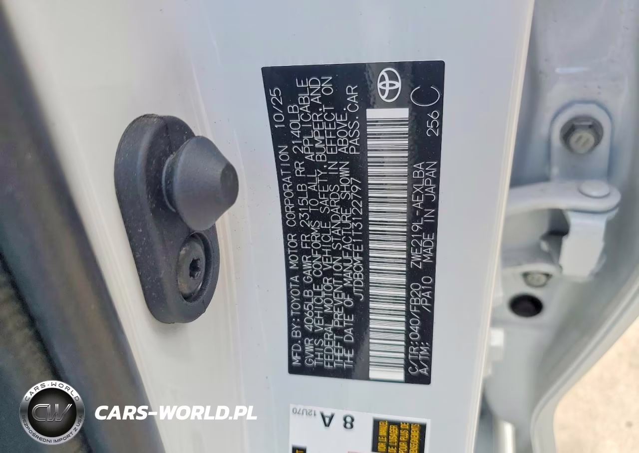 2026 Toyota Corolla Hybrid Le VIN:JTDBCMFE1T3122797 - 12