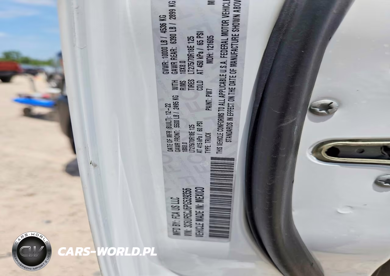 2023 Ram 2500 Tradesman VIN:3C6UR5CJ6PG539356 - 12