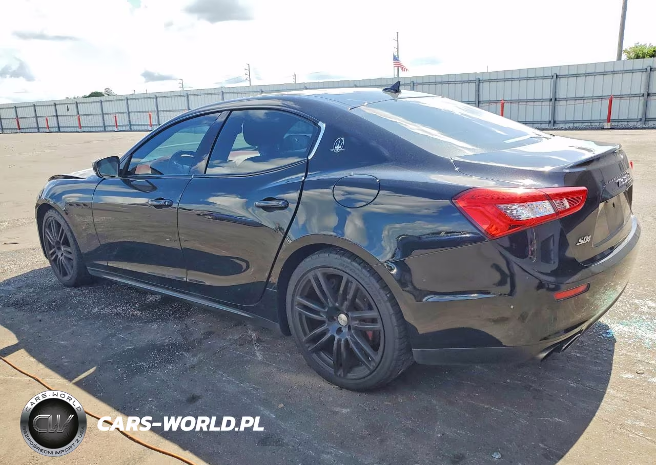 2017 Maserati Ghibli S VIN:ZAM57RTL6H1198631 - 2