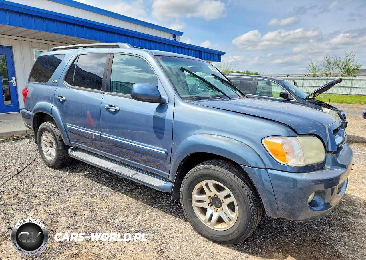 2005 Toyota Sequoia Sr5 VIN:5TDBT44A85S237107 - 4