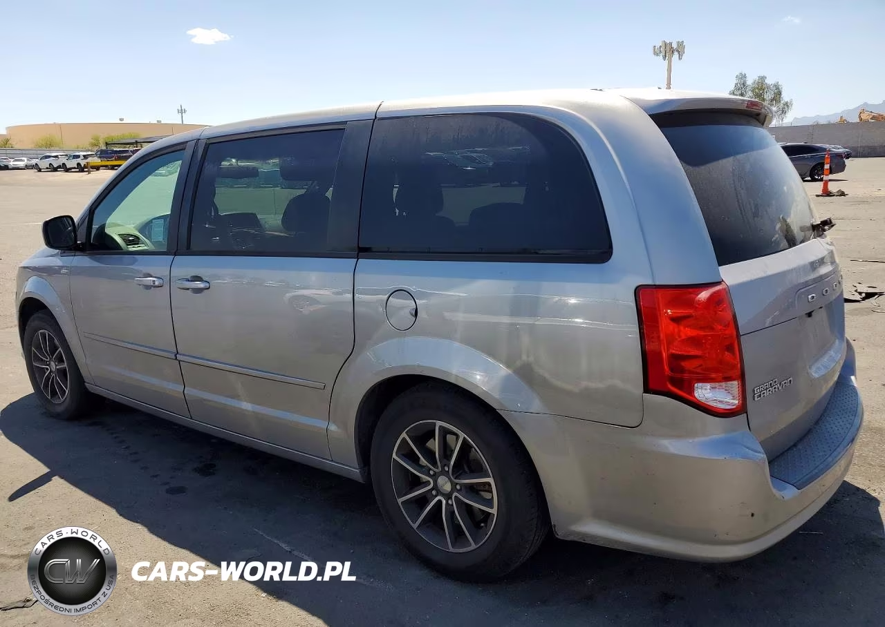 2017 Dodge Grand Caravan Se VIN:2C4RDGBG9HR601553 - 2