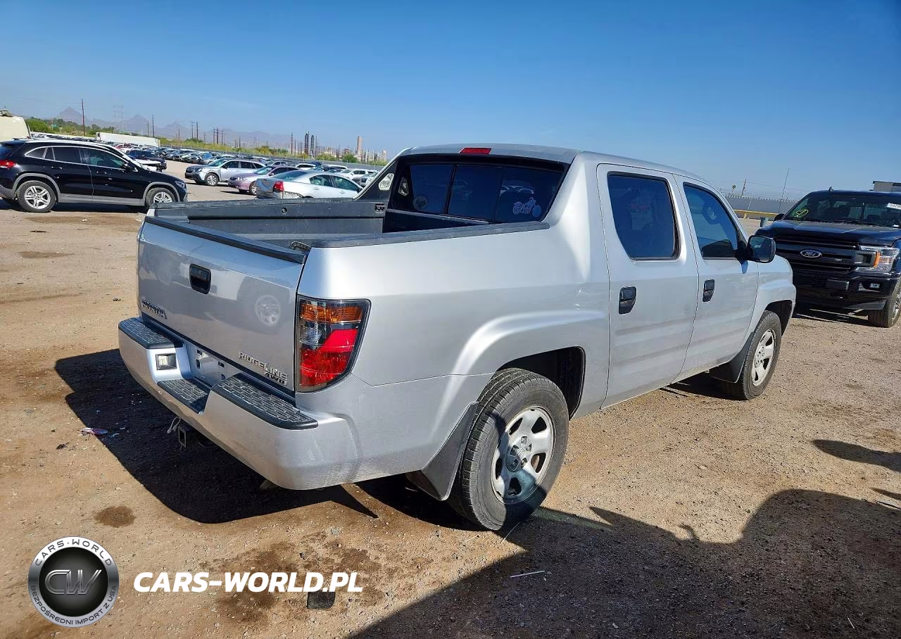 2008 Honda Ridgeline Rt VIN:2HJYK16258H508589 - 3