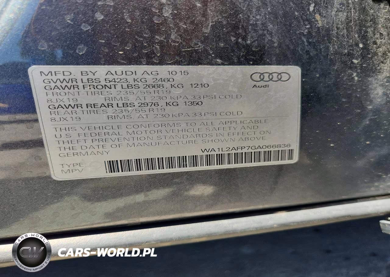 2016 Audi Q5 Premium Plus VIN:WA1L2AFP7GA066836 - 14