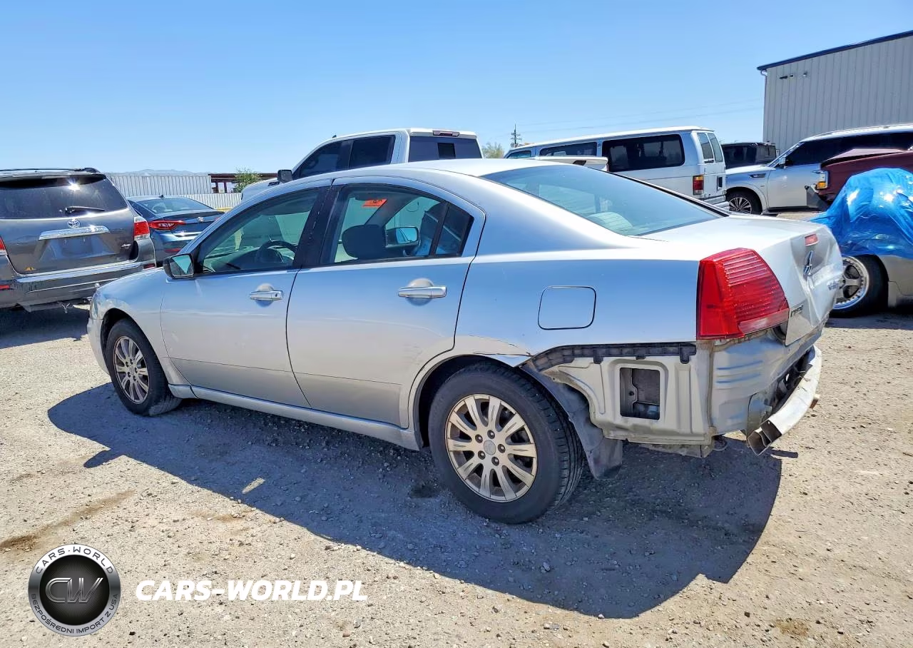 2008 Mitsubishi Galant Es VIN:4A3AB36F78E017529 - 2