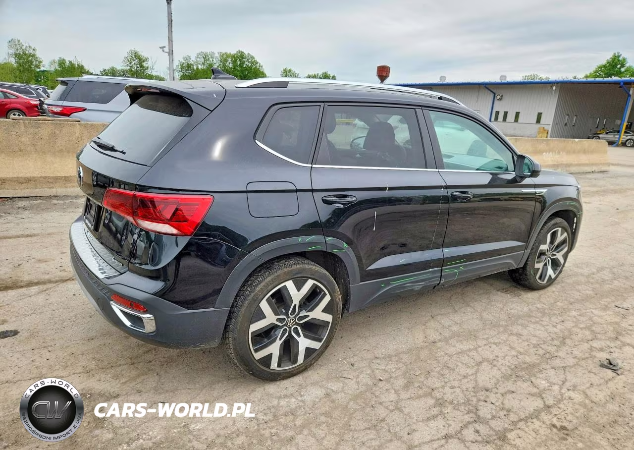 2022 Volkswagen Taos Sel VIN:3VV2X7B2XNM052222 - 3