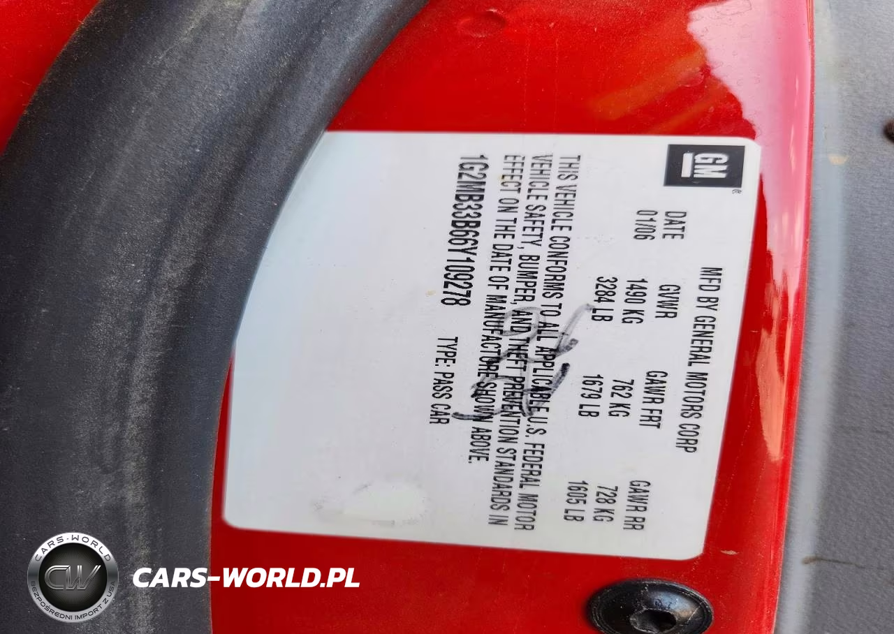 2006 Pontiac Solstice VIN:1G2MB33B66Y109278 - 12