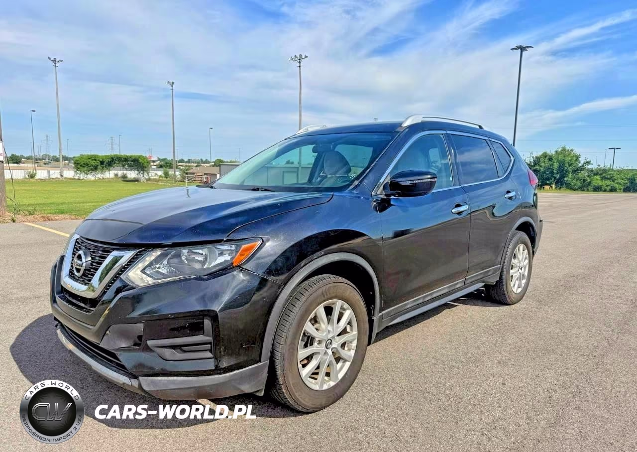 2017 Nissan Rogue Sv VIN:5N1AT2MV8HC817543 - 2