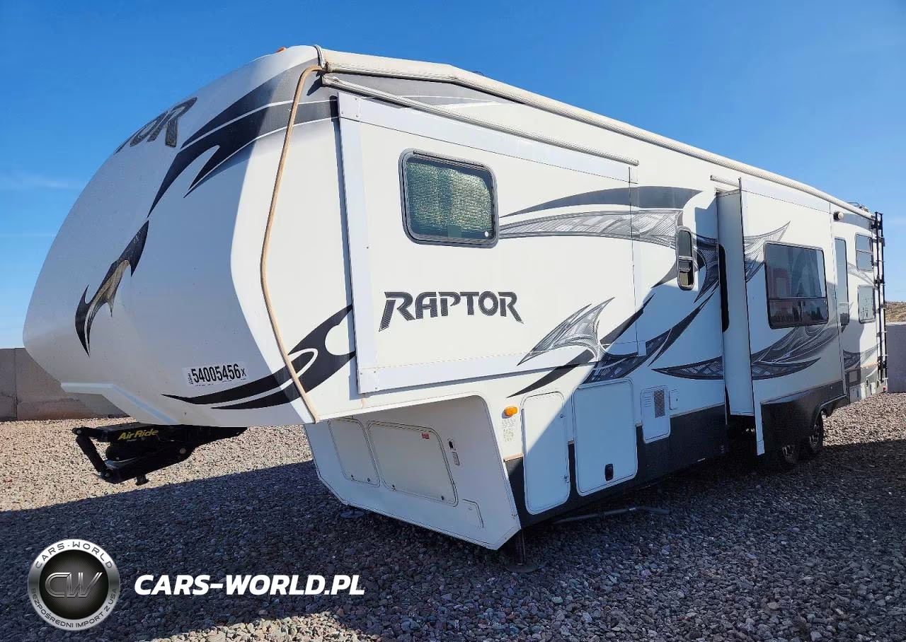 2013 Keystone Raptor Camper VIN:4YDF31028DR800858 - 2