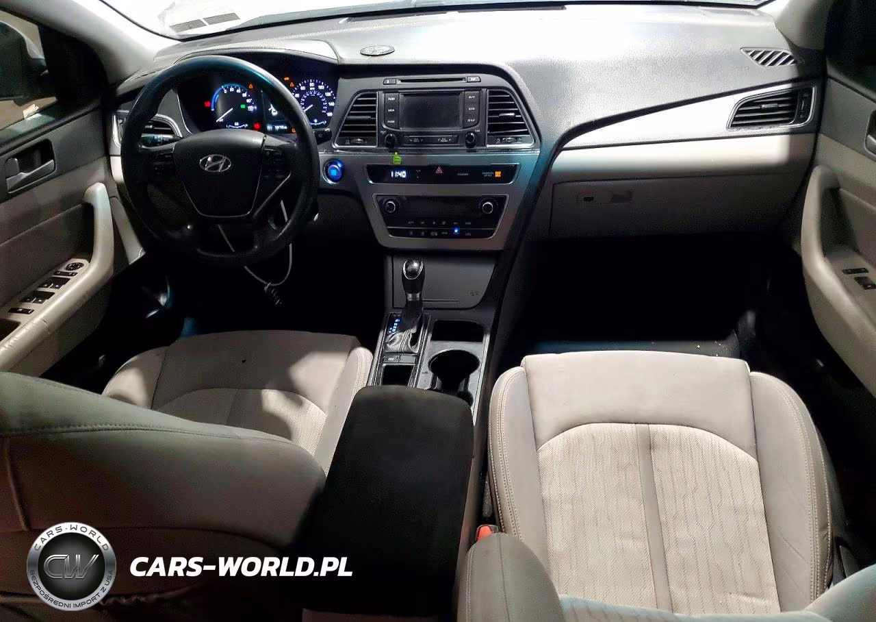 2016 Hyundai Sonata Hybrid Se VIN:KMHE24L11GA025226 - 8