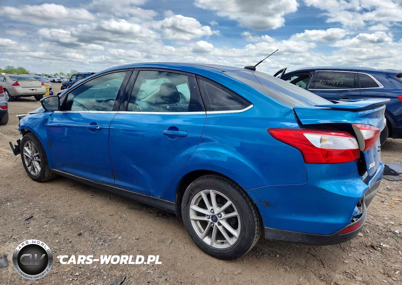 2012 Ford Focus Sel VIN:1FAHP3H22CL237071 - 2