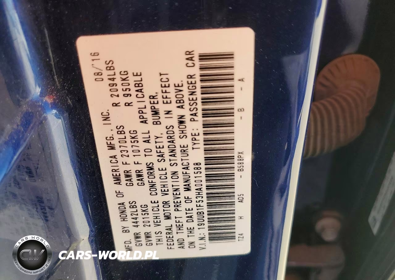 2017 Acura Tlx Tech VIN:19UUB1F53HA001588 - 12