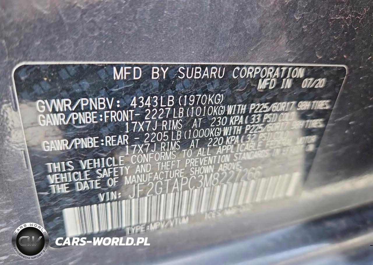 2021 Subaru Crosstrek Premium VIN:JF2GTAPC3M8227266 - 13