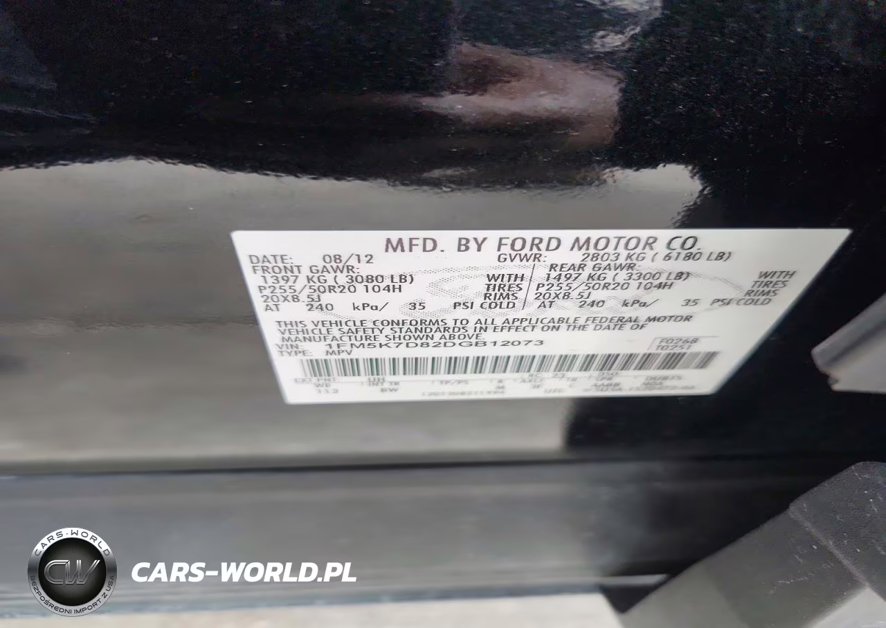 2013 Ford Explorer Xlt VIN:1FM5K7D82DGB12073 - 13