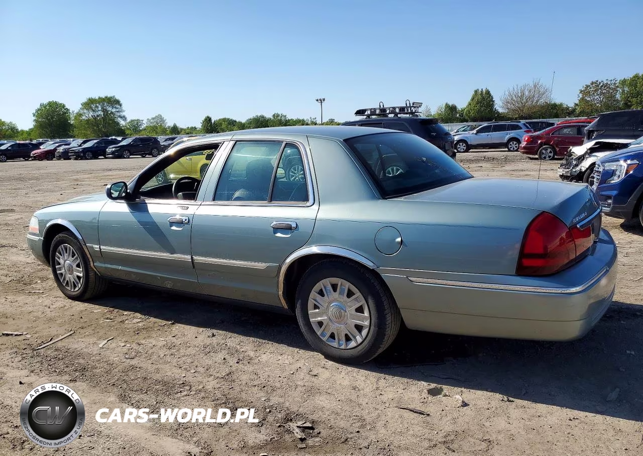 2005 Mercury Grand Marquis Gs VIN:2MEFM74W05X652405 - 2
