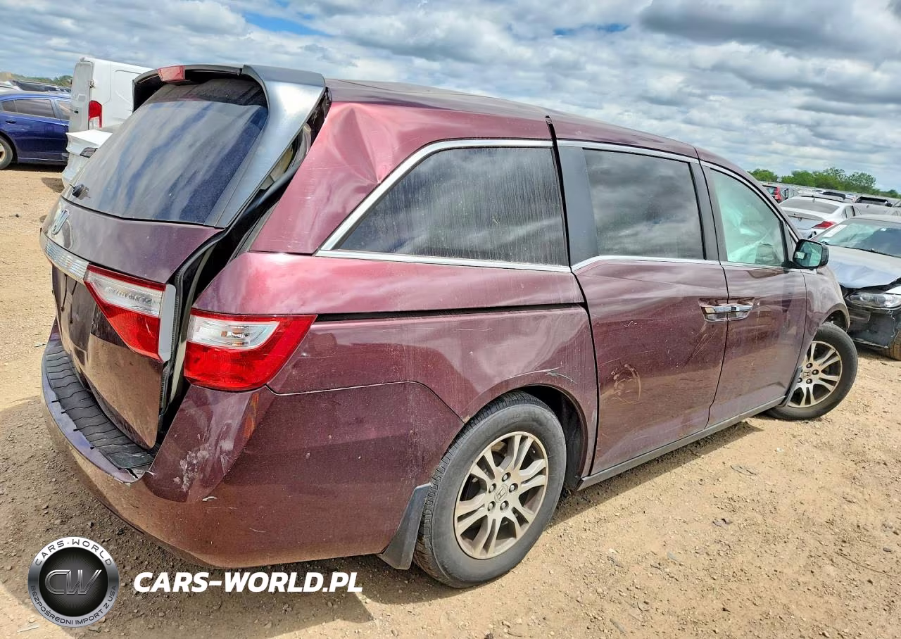 2011 Honda Odyssey Exl VIN:5FNRL5H66BB061197 - 3