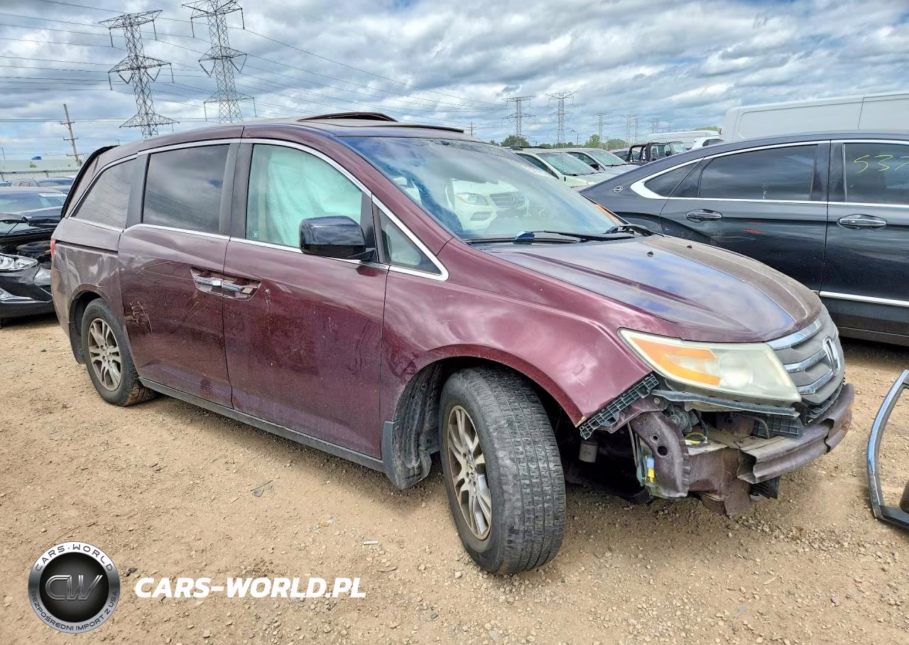 2011 Honda Odyssey Exl VIN:5FNRL5H66BB061197 - 4