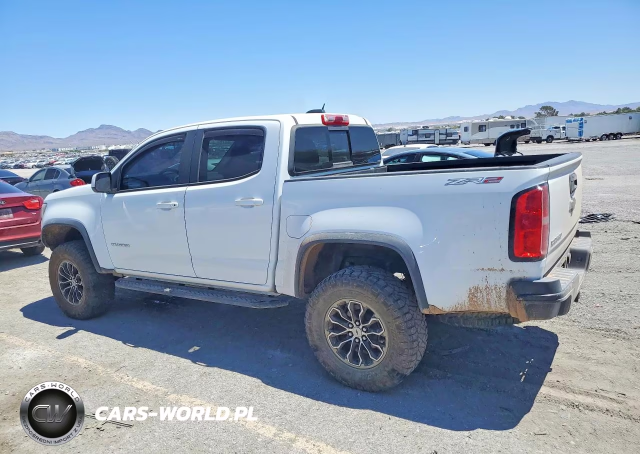 2018 Chevrolet Colorado Zr2 VIN:1GCPTEE13J1318372 - 2