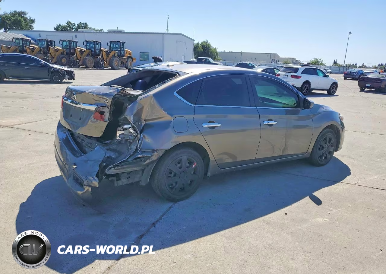 2016 Nissan Sentra Sv VIN:3N1AB7AP2GL649429 - 3