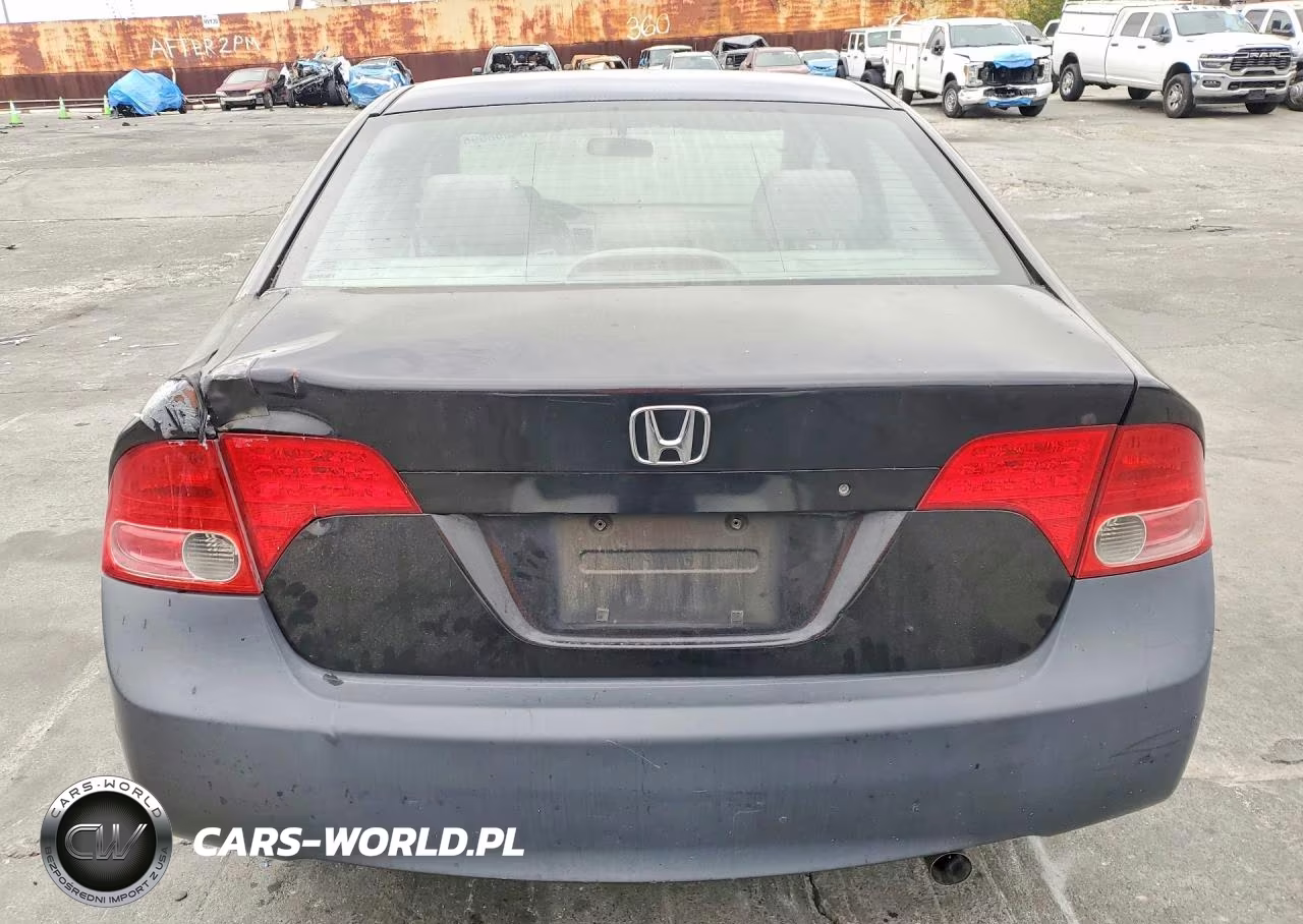 2008 Honda Civic Lx VIN:2HGFA16528H334460 - 6