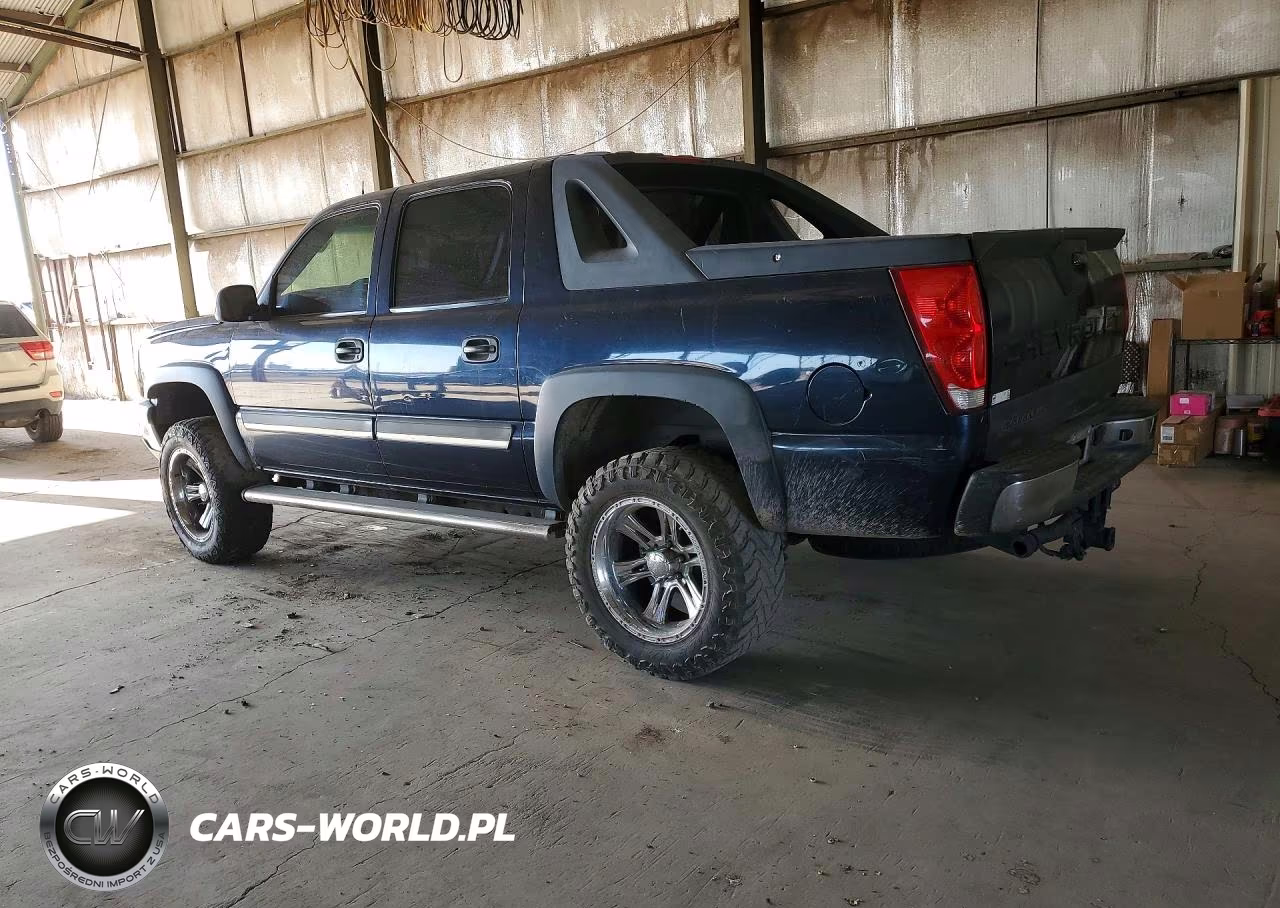 2004 Chevrolet Avalanche K1500 VIN:3GNEK12T44G260665 - 2