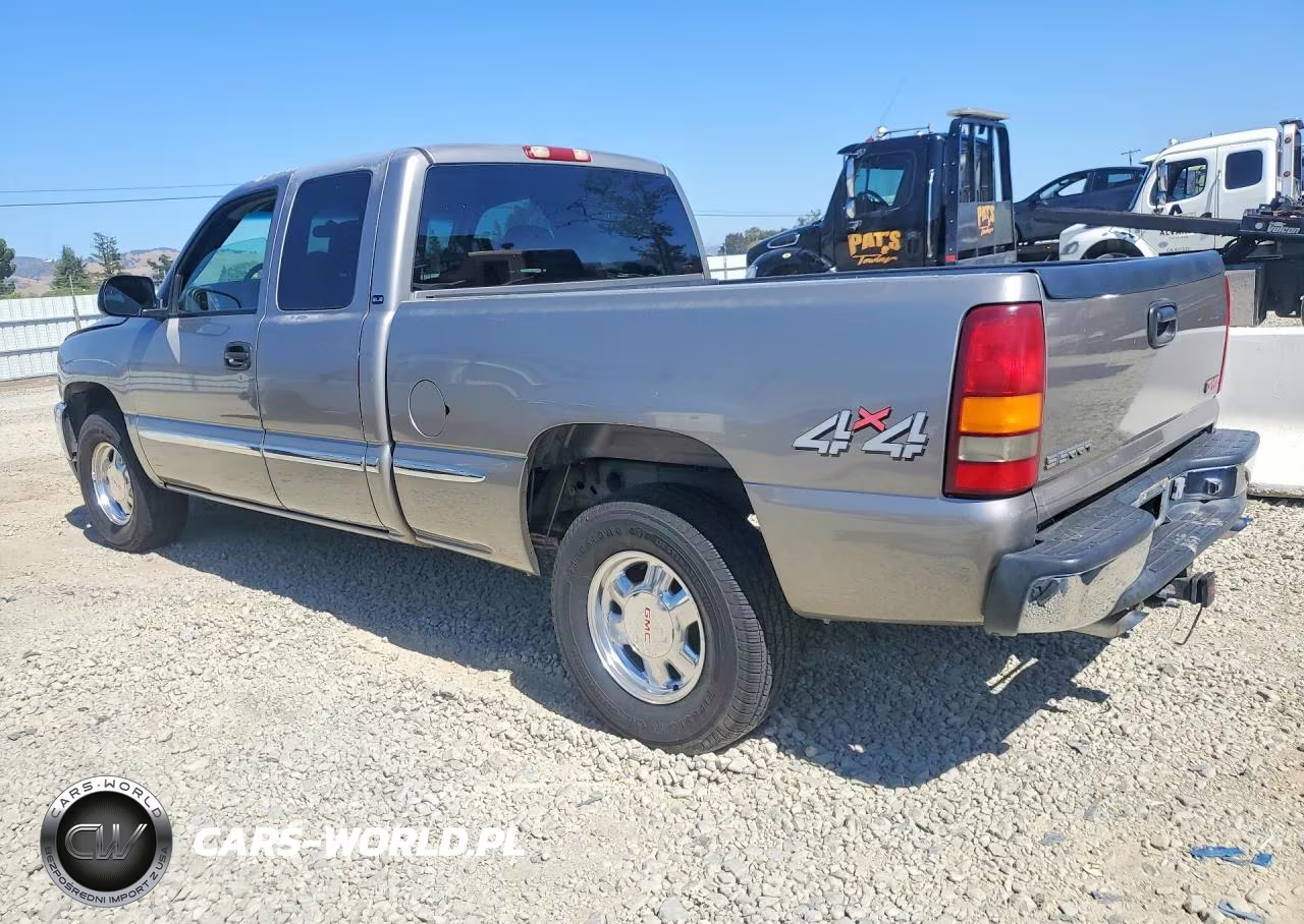 2001 GMC New Sierra K1500 VIN:2GTEK19T911116936 - 2