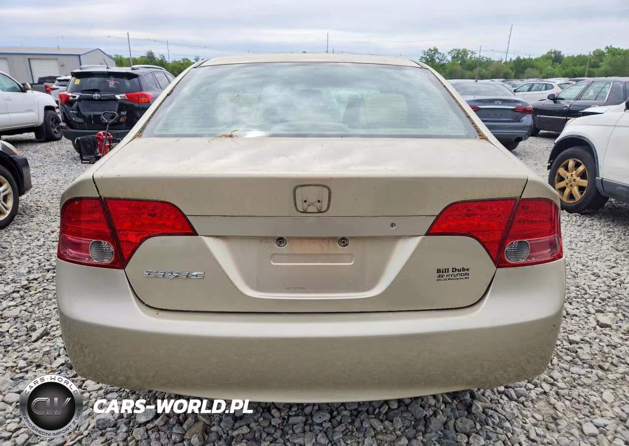 2007 Honda Civic Ex VIN:1HGFA16827L023364 - 6