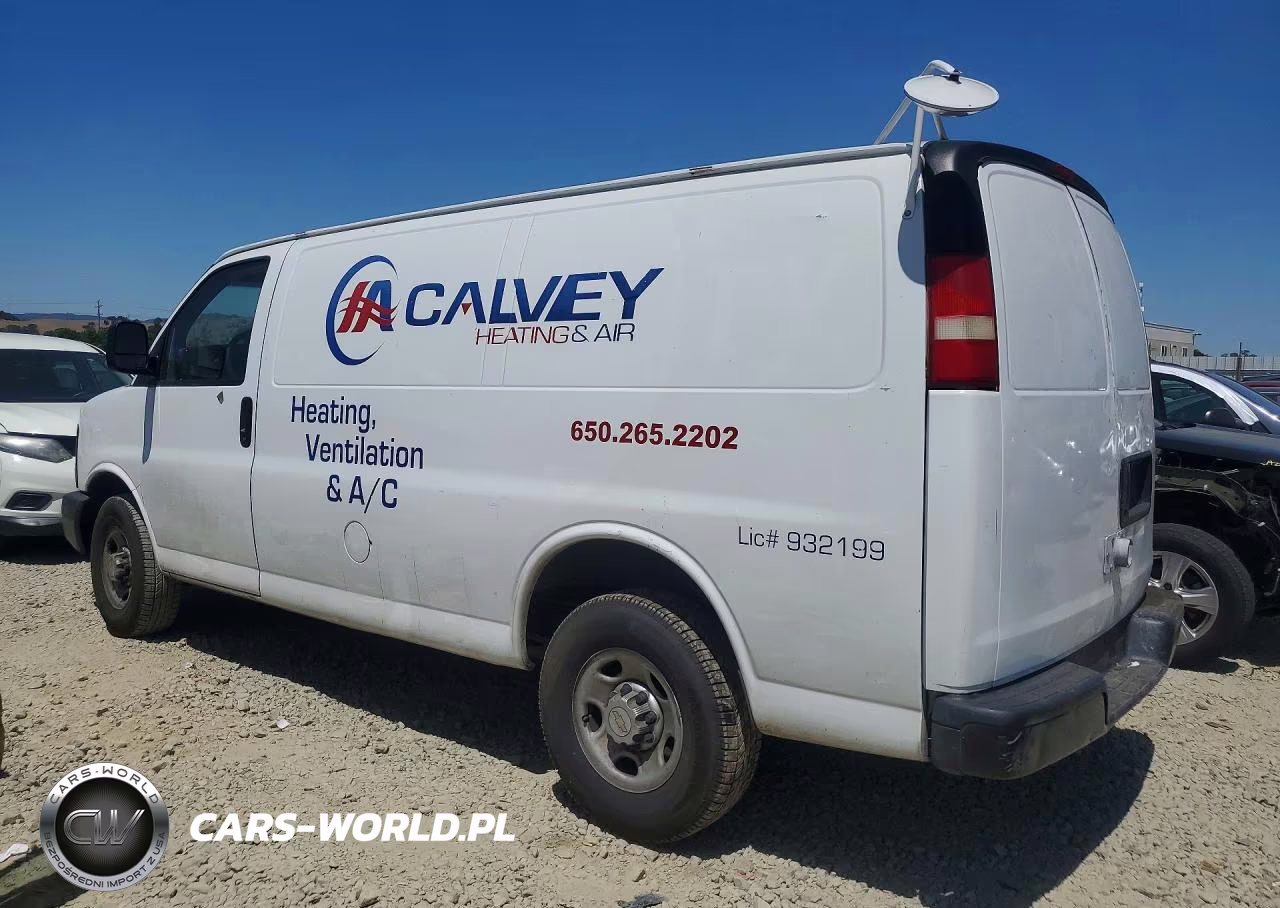 2010 Chevrolet Express G2500 VIN:1GCZGFBA6A1154199 - 2