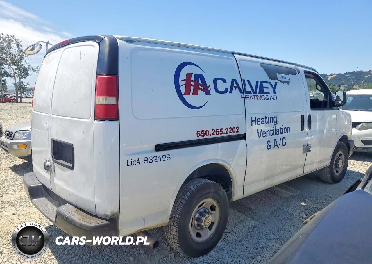 2010 Chevrolet Express G2500 VIN:1GCZGFBA6A1154199 - 3