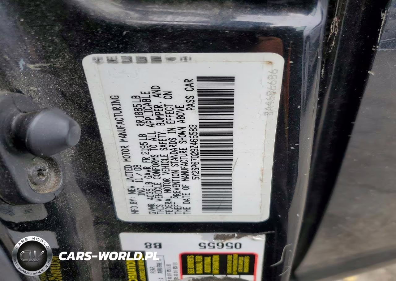 2009 Pontiac Vibe VIN:5Y2SP67029Z466583 - 12