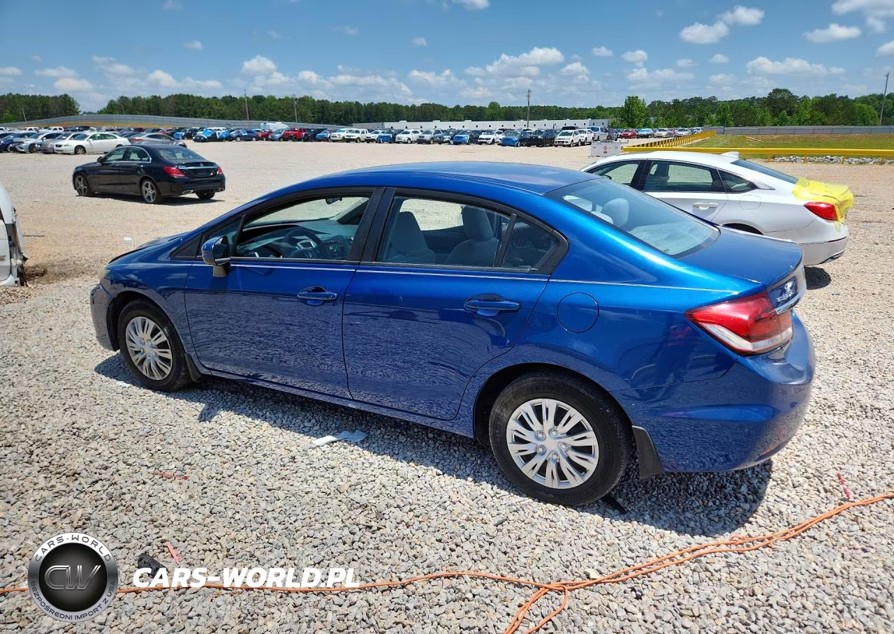 2014 Honda Civic Lx VIN:19XFB2F52EE005833 - 2