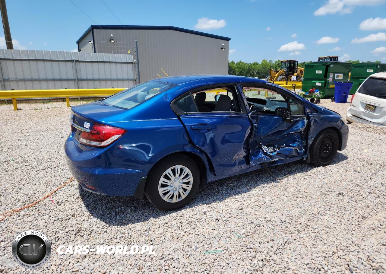 2014 Honda Civic Lx VIN:19XFB2F52EE005833 - 3
