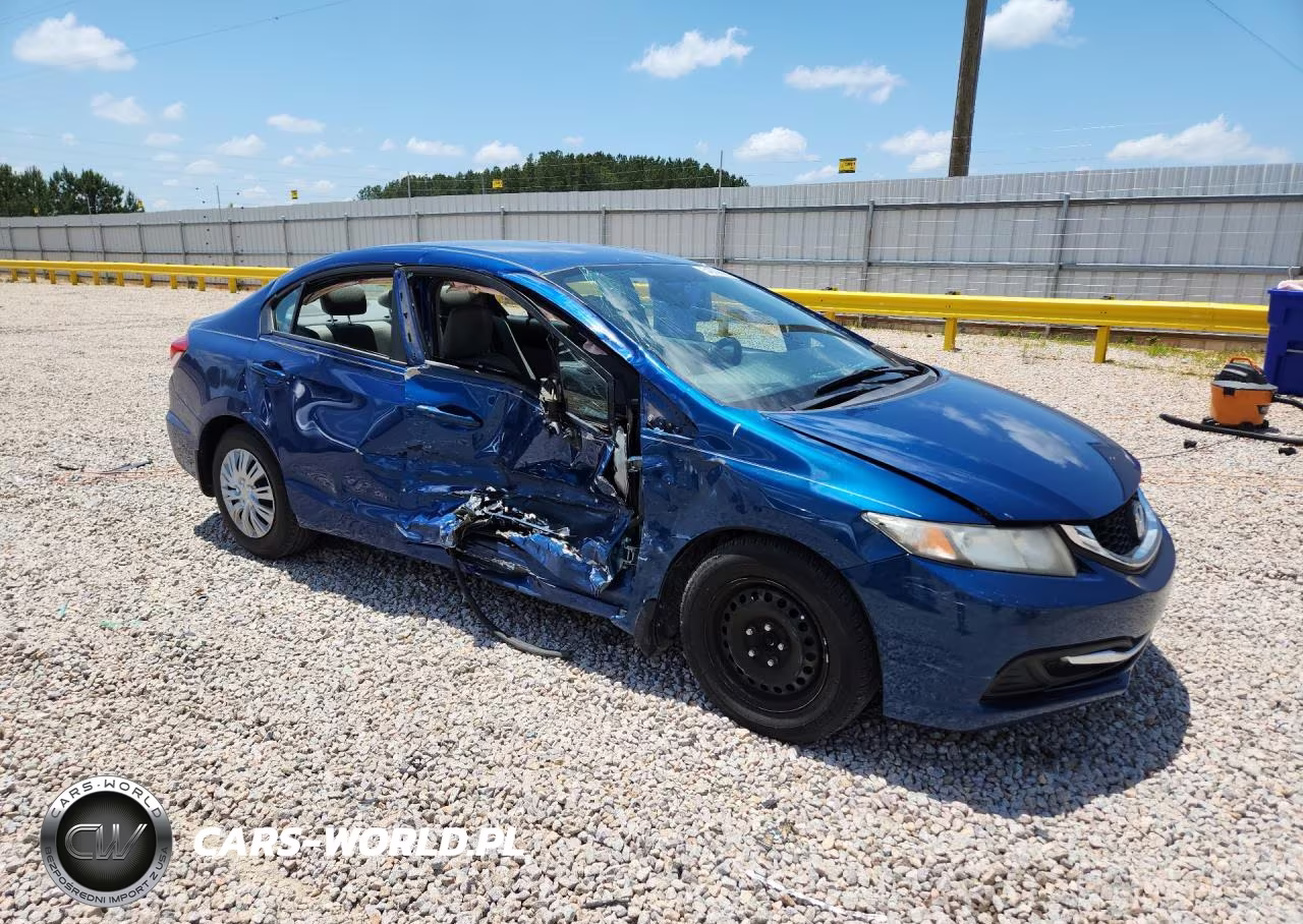 2014 Honda Civic Lx VIN:19XFB2F52EE005833 - 4