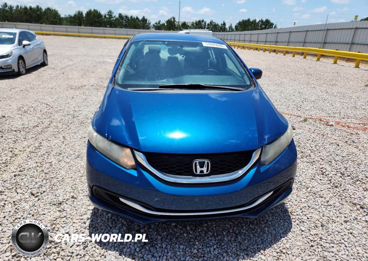2014 Honda Civic Lx VIN:19XFB2F52EE005833 - 5