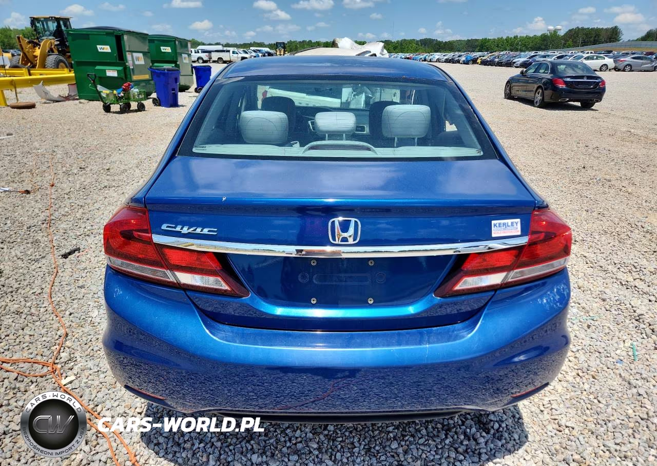 2014 Honda Civic Lx VIN:19XFB2F52EE005833 - 6
