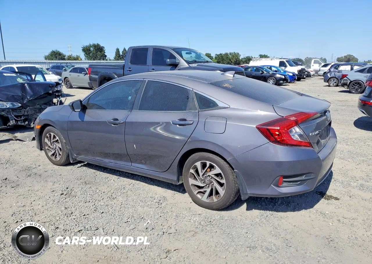 2017 Honda Civic Ex VIN:2HGFC2F74HH577950 - 2
