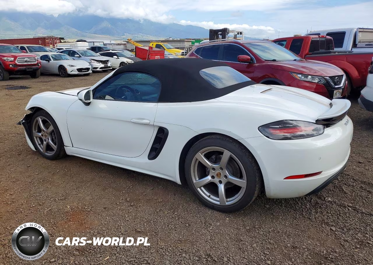2019 Porsche Boxster Base VIN:WP0CA2A83KS210822 - 2