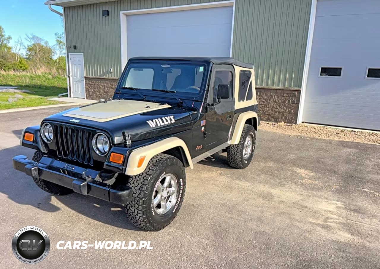 2001 Jeep Wrangler - Tj Se VIN:1J4FA29P01P324149 - 2