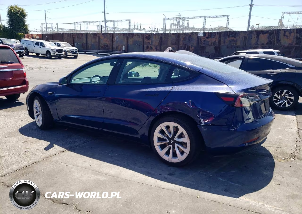 2022 Tesla Model 3 VIN:5YJ3E1EA7NF143185 - 2