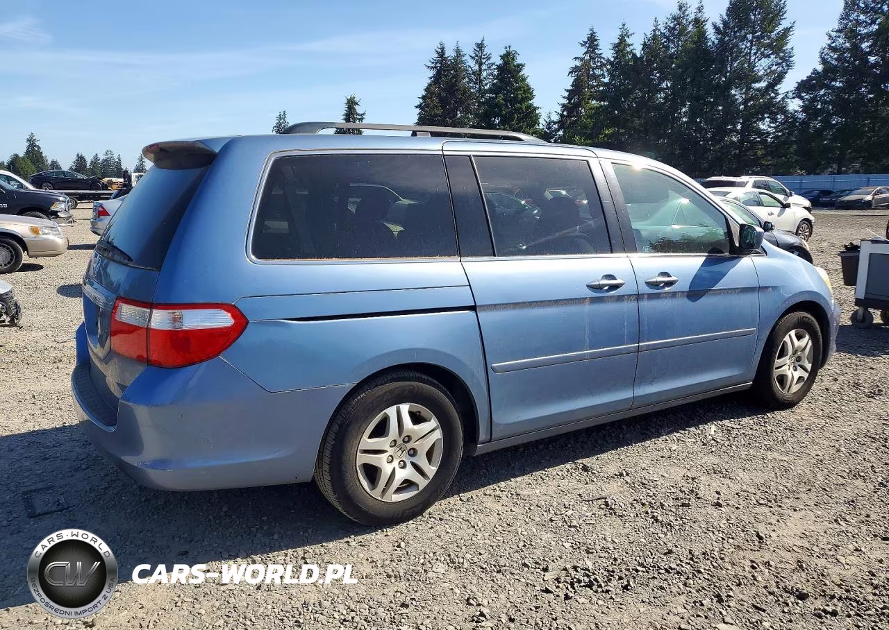 2007 Honda Odyssey Ex VIN:5FNRL38427B048182 - 3