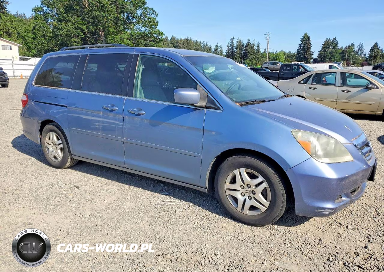 2007 Honda Odyssey Ex VIN:5FNRL38427B048182 - 4