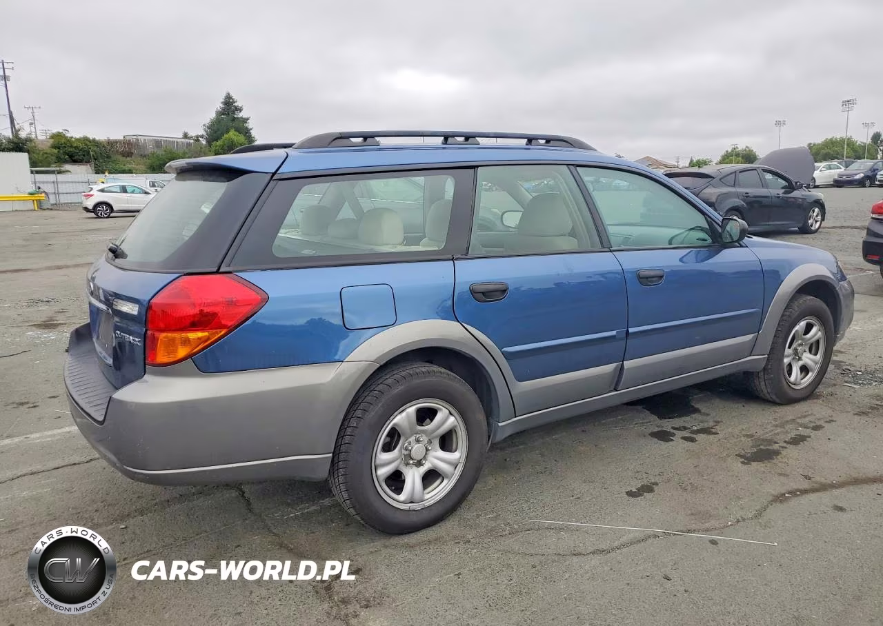 2007 Subaru Outback Outback 2.5I VIN:4S4BP61C676336237 - 3