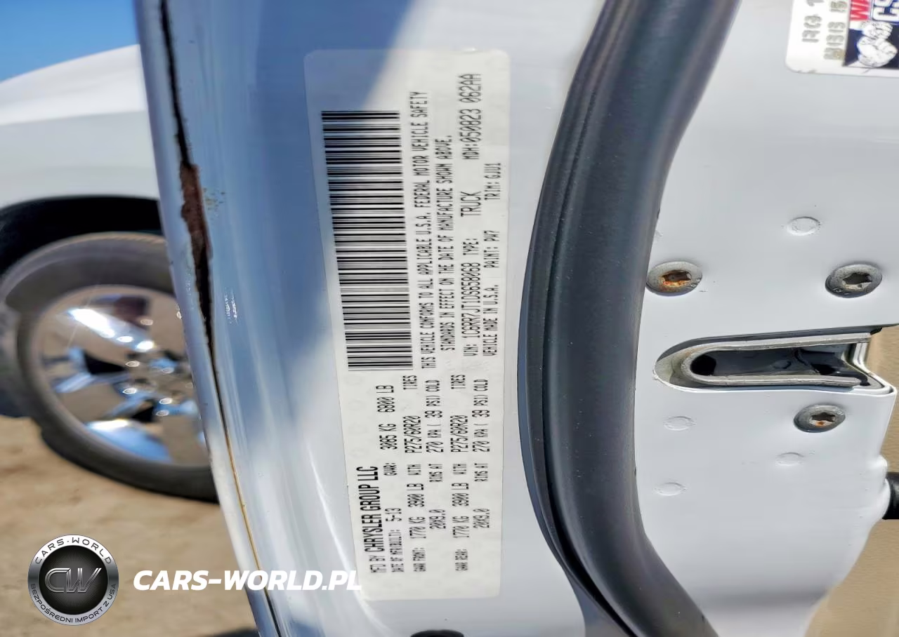2013 Ram 1500 Laramie VIN:1C6RR7JT1DS658068 - 12