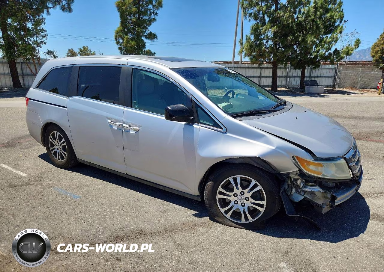 2012 Honda Odyssey Exl VIN:5FNRL5H6XCB129793 - 4