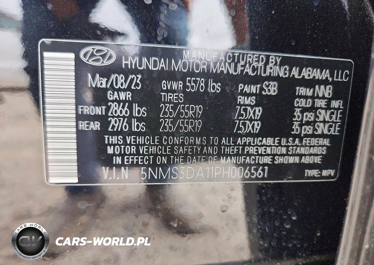 2023 Hyundai Santa Fe Sel Premium VIN:5NMS3DA11PH006561 - 14