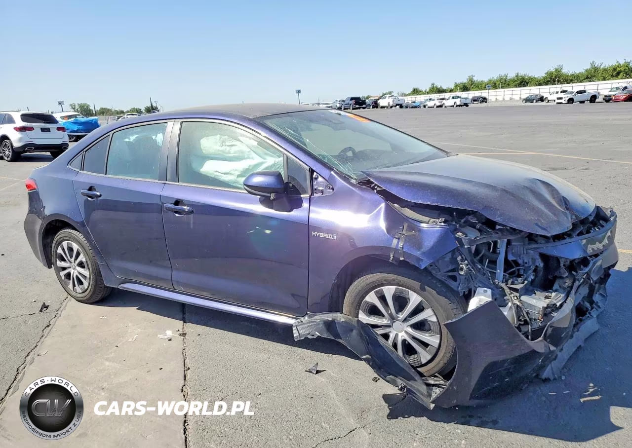 2021 Toyota Corolla Le VIN:JTDEAMDE5MJ031860 - 4
