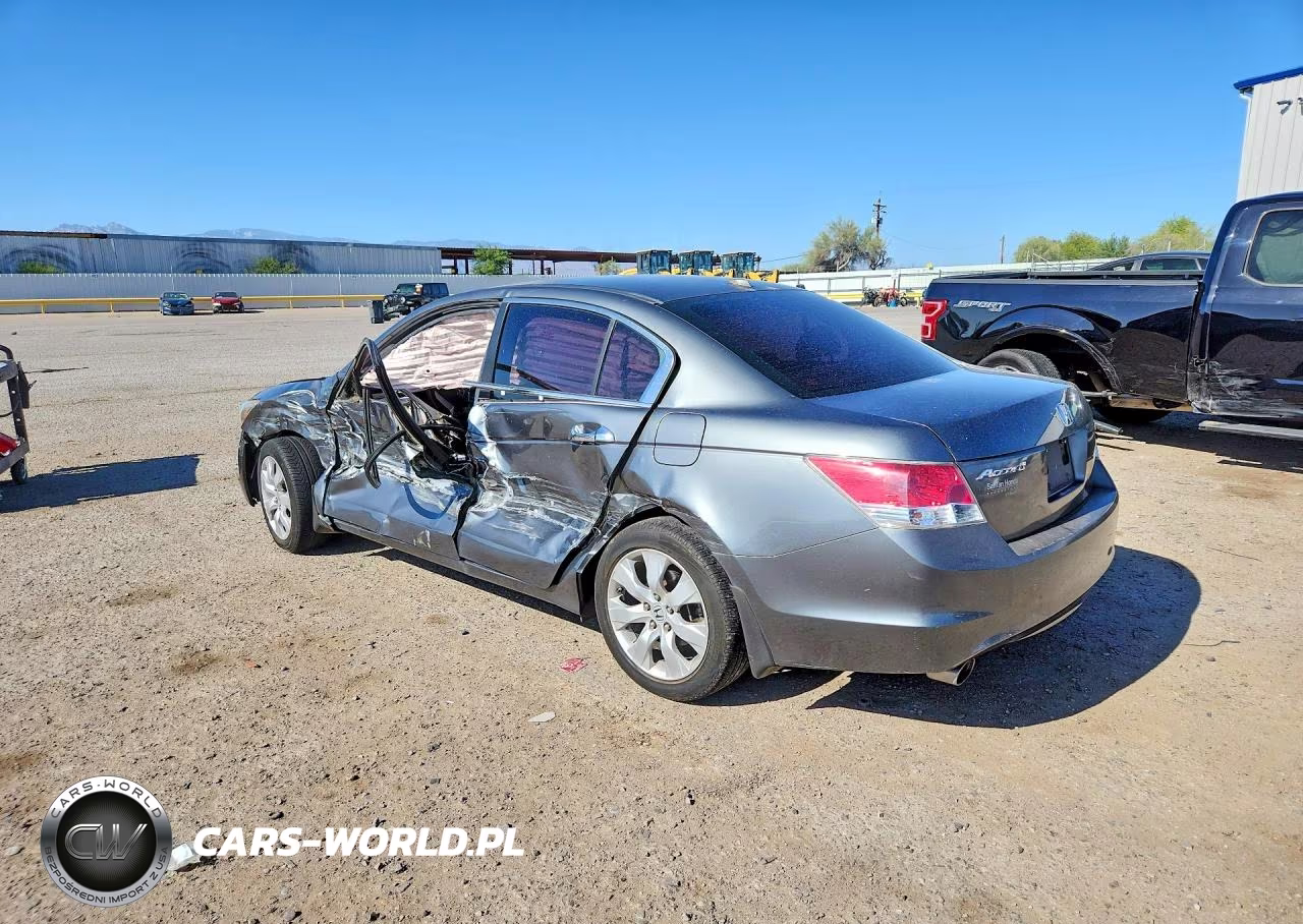 2008 Honda Accord Exl VIN:1HGCP36858A033901 - 2