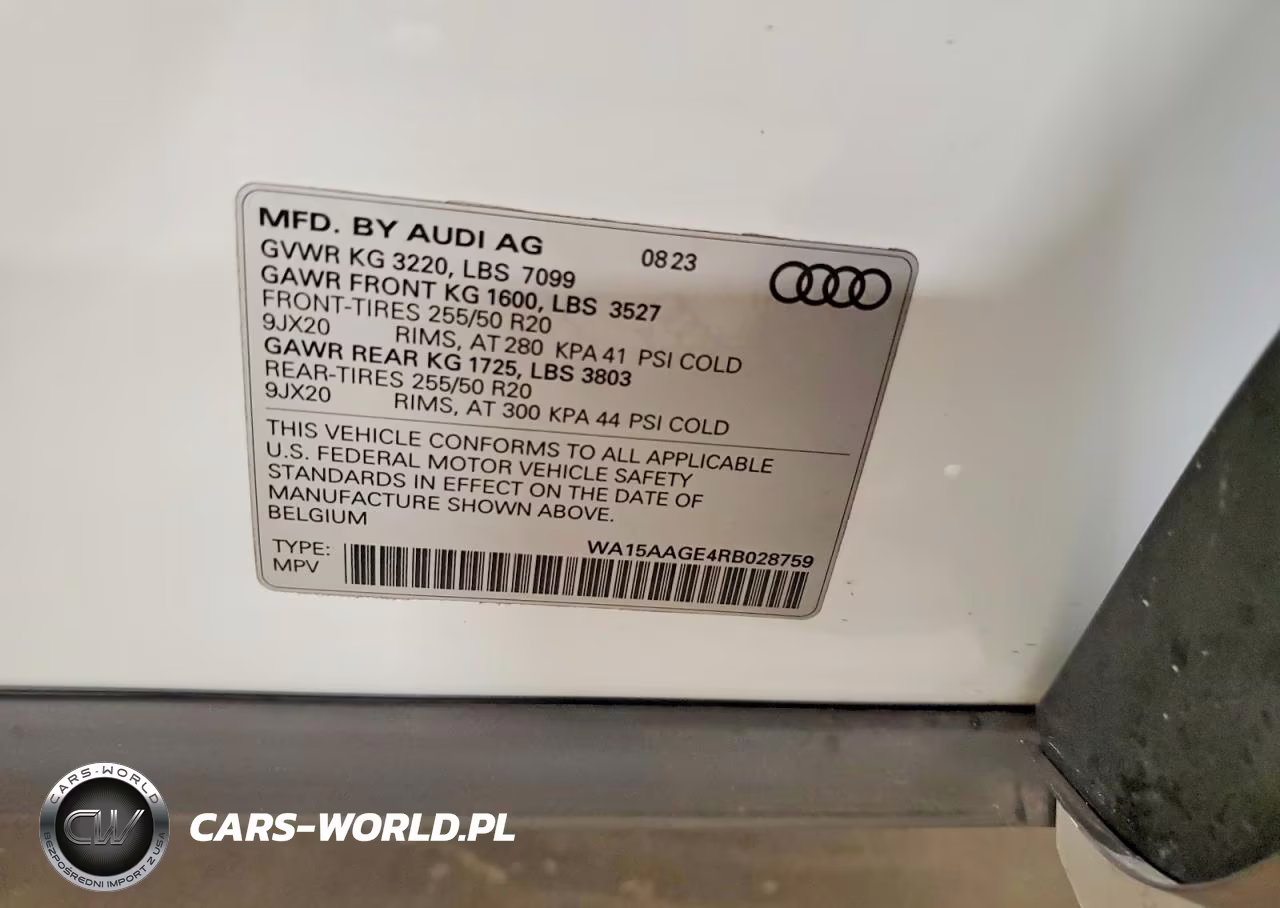 2024 Audi Q8 E-Tron Premium Plus VIN:WA15AAGE4RB028759 - 13