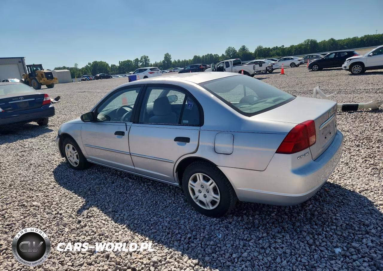 2001 Honda Civic Lx VIN:2HGES16571H590611 - 2
