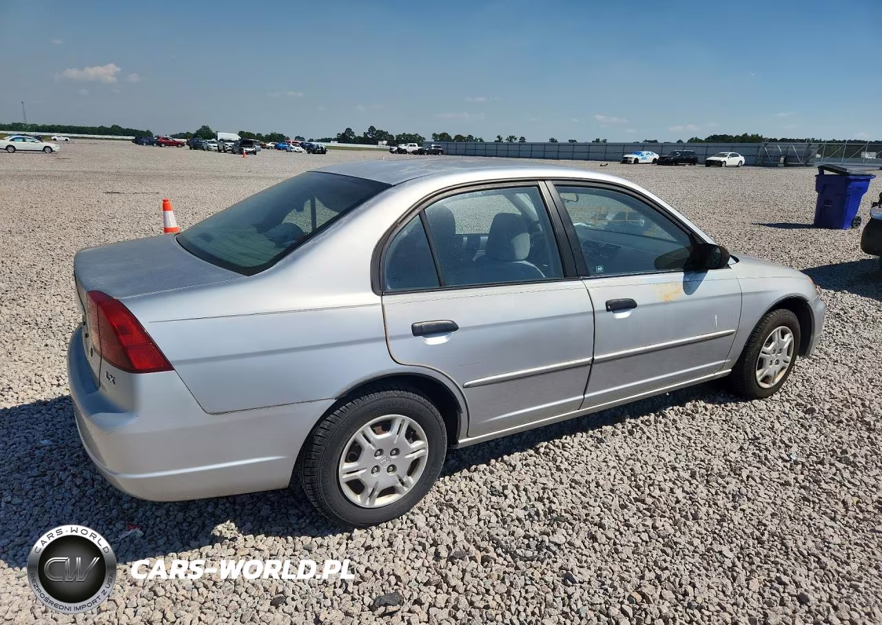 2001 Honda Civic Lx VIN:2HGES16571H590611 - 3